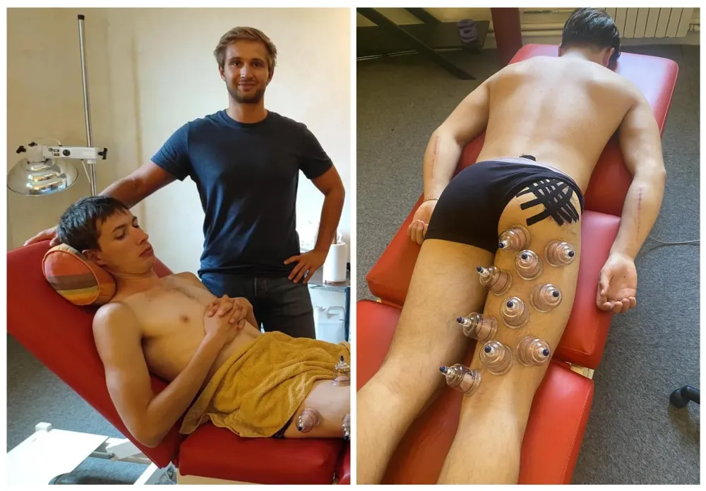 JB Ferrandon avec un patient